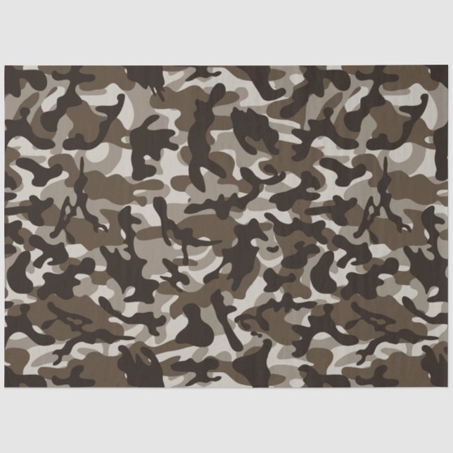 Urban Camouflage Tissue Paper Seidenpapier (Vorderseite)
