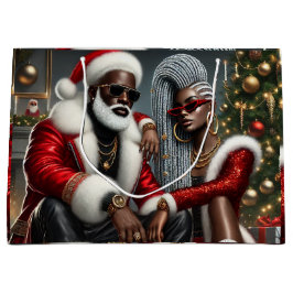 Urban Chic Santa Große Geschenktüte