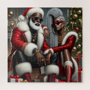 Urban Chic Santa Puzzle