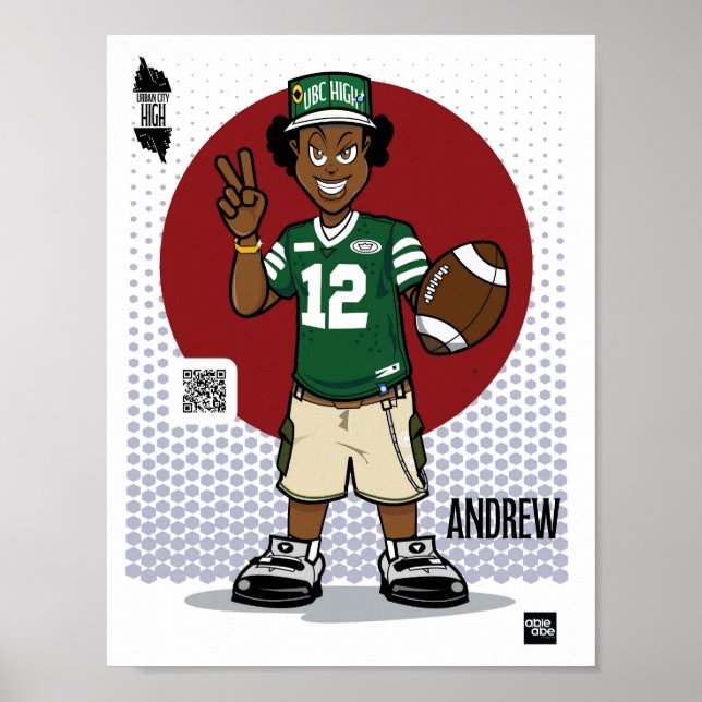 Urban City High Andrew Poster (Vorne)