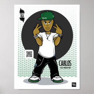 Urban City High Carlos a.k.a. Yung Ruffian Poster