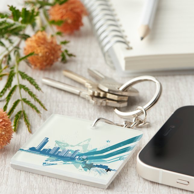 Urban Cityscape Schlüsselanhänger (Von Creator hochgeladen)