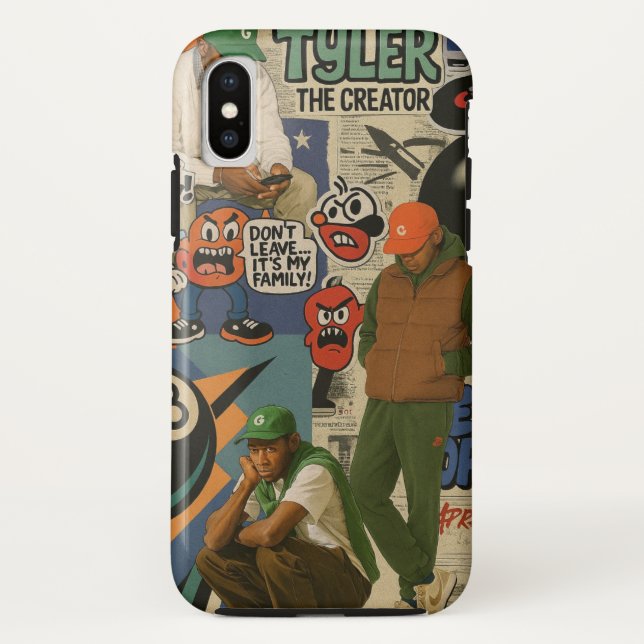 Urban Comic Vibes Mobile Cover (Rückseite)