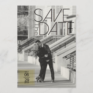 Urban Deko Save the Date   Hochzeit