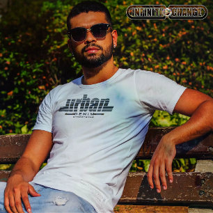 URBAN DENIM   Denim Typografie   Anwendung   T-Shirt