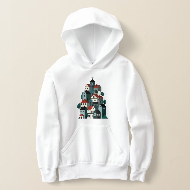 Urban design of buildings hoodie (Ablage )
