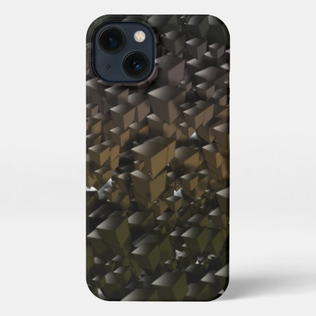 Urban Digital Camouflage iPhone Case iPhone Hülle (Rückseite)