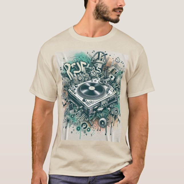 Urban DJ Vibes T-Shirt (Vorderseite)
