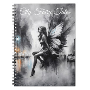Urban dunkle Feen Fantasy futuristische gotische S Notizblock