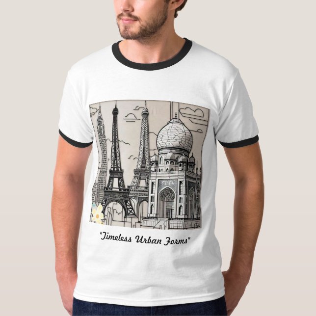 "Urban Echoes" T-Shirt (Vorderseite)