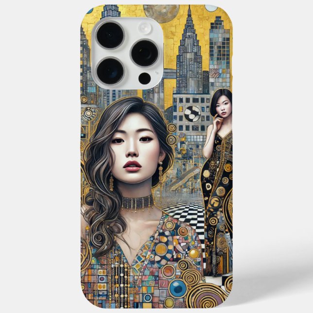 "Urban Elegance" iPhone / iPad Fall Case-Mate iPhone Hülle (Rückseite)