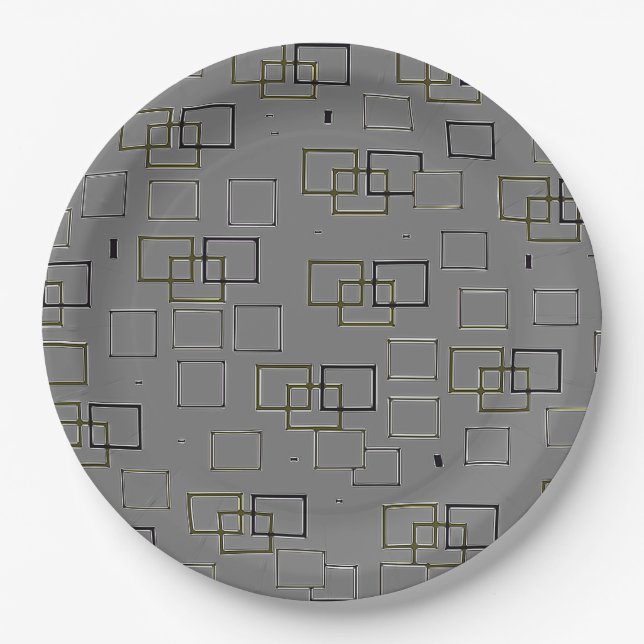 Urban Elegance Pappteller (Vorderseite)