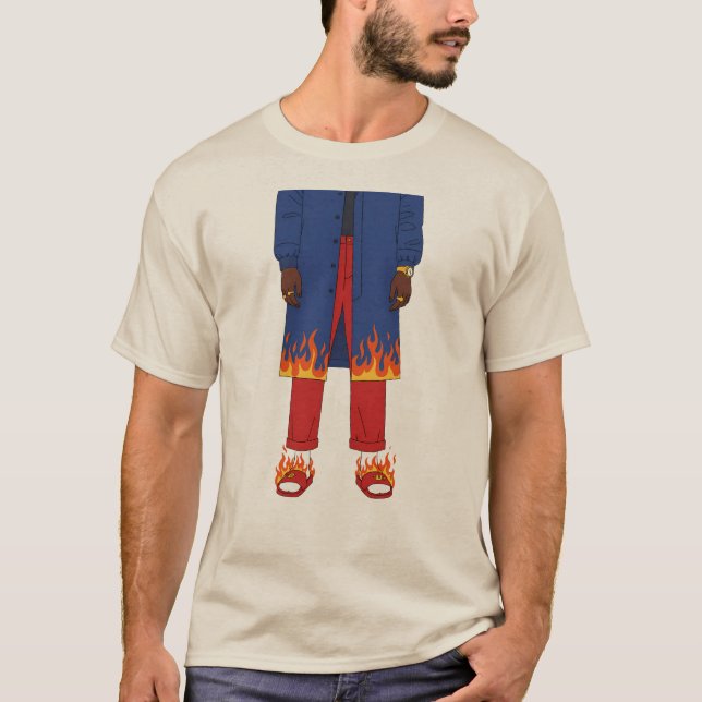 Urban Flame Streetwear  T-Shirt (Vorderseite)