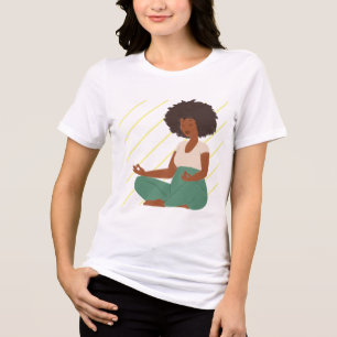 "Urban Flow – Abstrakte Grafik Kunst T-Shirt" Tri-Blend Shirt