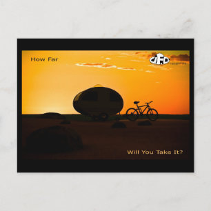 Urban Freedom Outlander Mark II Sunset Postcard Postkarte