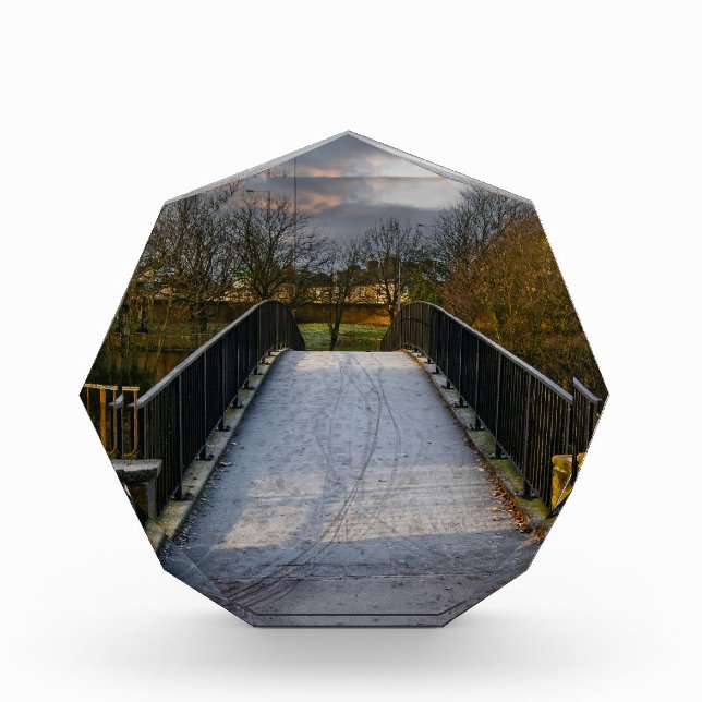 Urban Frosty Footbridge, Bradford Fotoblock (Vorderseite)