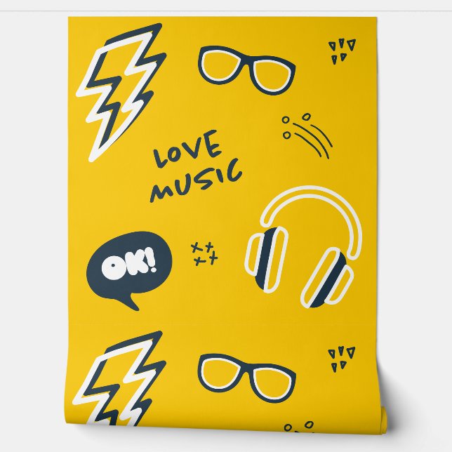 Urban Gamer, Liebe Music Tapete (Abrollen)