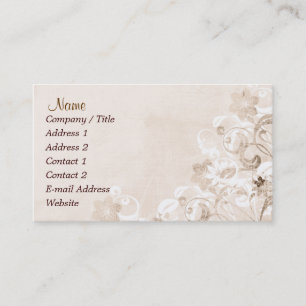 Urban Garden Business Card Visitenkarte