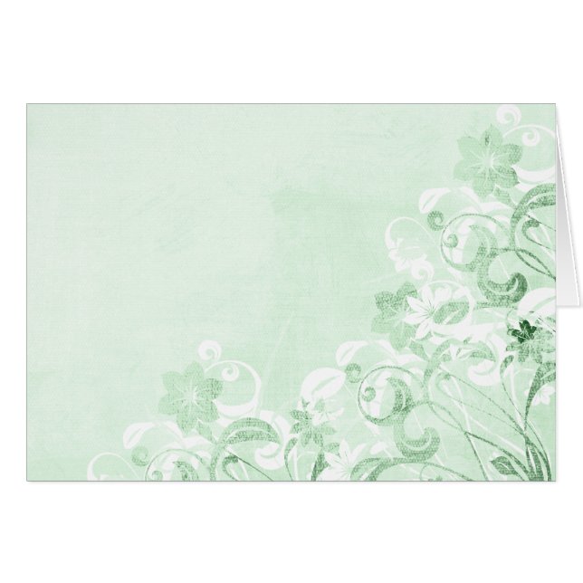 Urban Garden Pastell Card (Vorderseite (Horizontal))