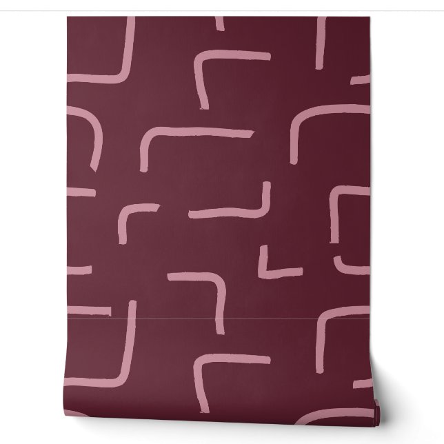 Urban Geo | Blush Muted | Blender All-Over Tapete (Abrollen)