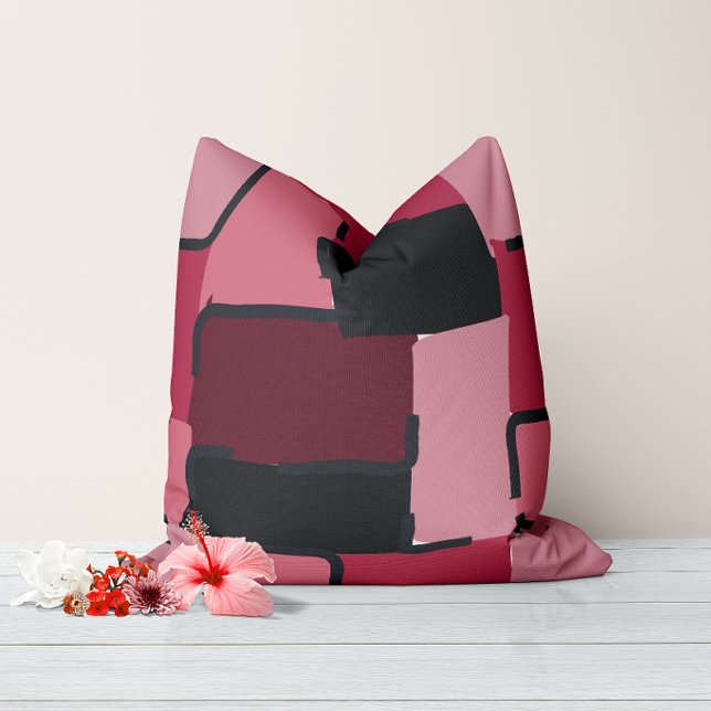 Urban Geo | Blush Muted | Hero Pattern Kissen (Von Creator hochgeladen)