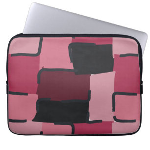 Urban Geo Blush Muted Hero Pattern Laptopschutzhülle