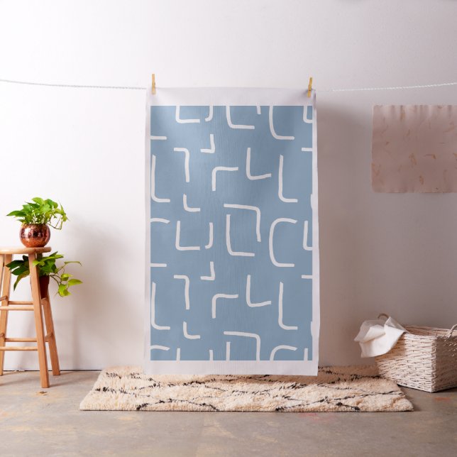 Urban Geo | Cobalt Cool | Blender Muster Stoff (Beispiel)