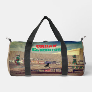 Urban Gladiator No Rulz Print Cut Sew Tasche