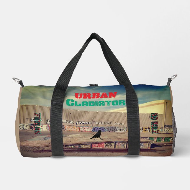 Urban Gladiator No Rulz Print Cut Sew Tasche (Vorderseite)