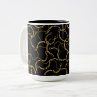 Urban Glam Goldketten-Muster