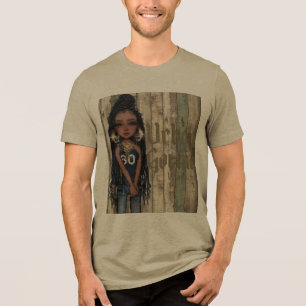 Urban Gothic Vampire-Shirt 16 Tri-Blend Shirt