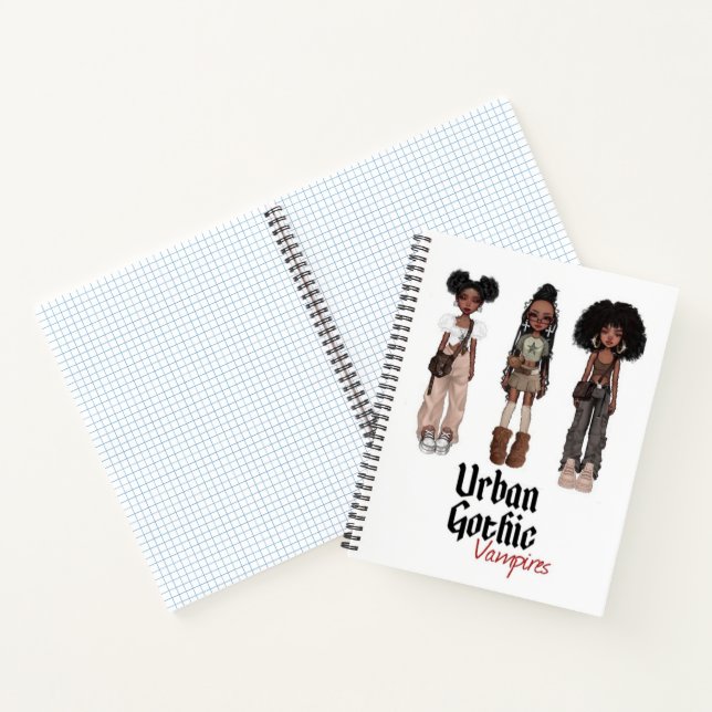 Urban Gothic Vampires Notebook 1 Notizbuch (Innenseite)