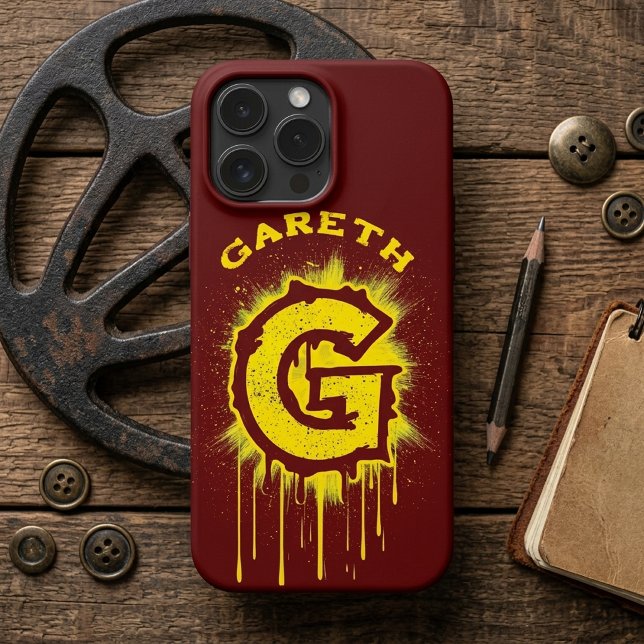 Urban Graffiti Monogram Schlüsselanhänger - Buchst Case-Mate iPhone Hülle (Von Creator hochgeladen)