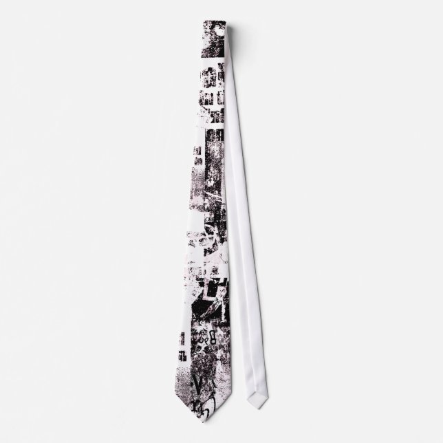 Urban Graffiti Neck Tie Krawatte (Vorderseite)