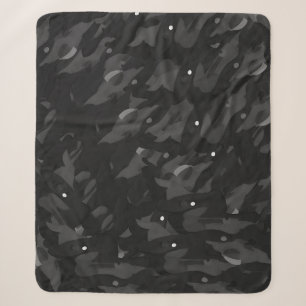 Urban Gray Camouflage Pattern Sherpadecke