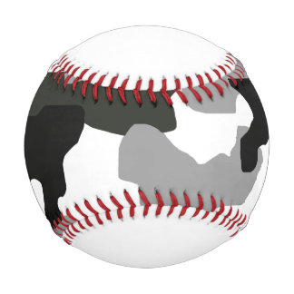 Urban Grey Camouflage Nr. 15 Print Baseball