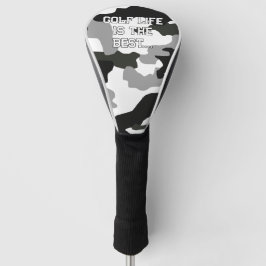 Urban Grey Camouflage Nr. 15 Print Golf Headcover
