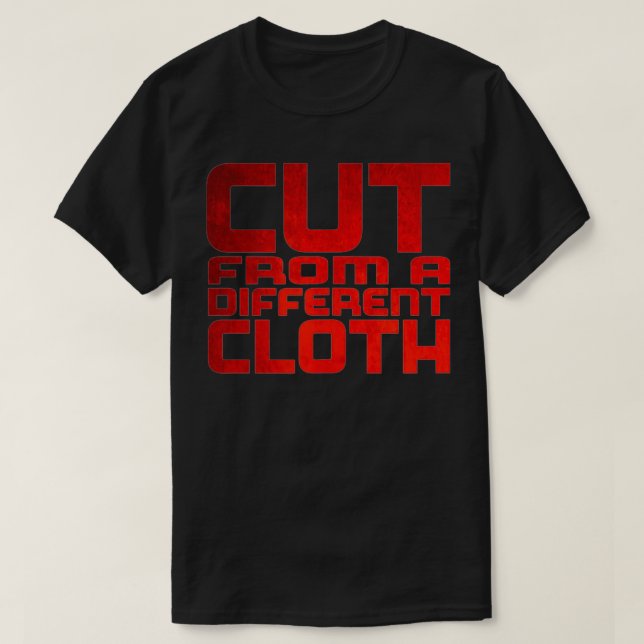 Urban Hip Hop Cut aus einem anderen Tuch T-Shirt (Design vorne)