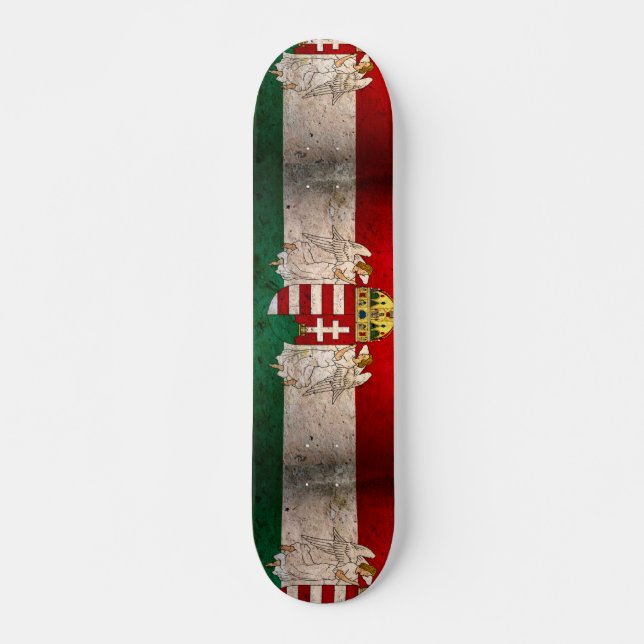 Urban Hungary Grunge Custom Pro Park Board Skateboard (Vorne)