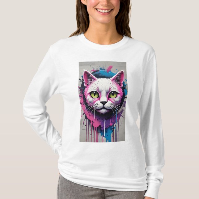 Urban Kitty T-Shirt (Vorderseite)