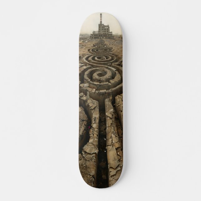 Urban Labyrinth 7 3/4" Skateboard Deck (Vorne)