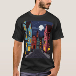 Urban landscape at night T-Shirt