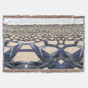 Urban Mirage: Betonschluchten auf kargen Land Decke