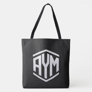 Urban Monogramm Sechseck Grafik-Tasche