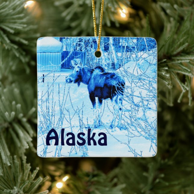 Urban Moose Keramikornament (Baum)