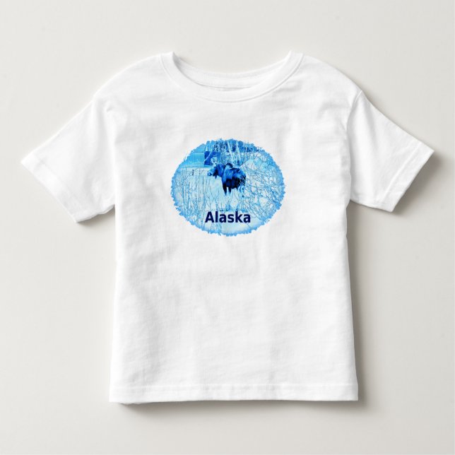 Urban Moose Kleinkind T-shirt (Vorderseite)