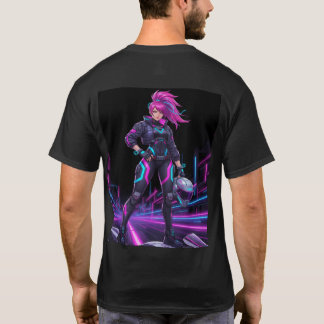 Urban Myth Engine – Cyberpunk Machine Legend T-Shirt