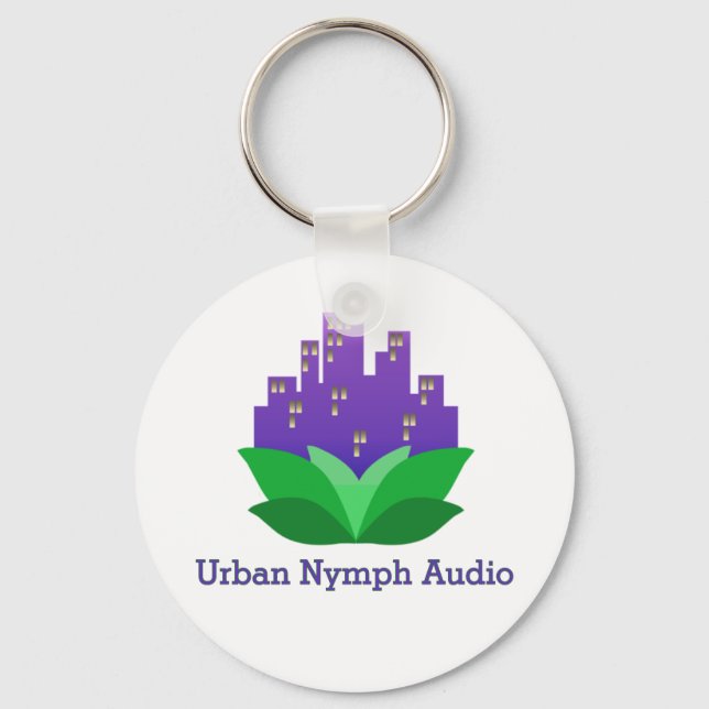 Urban Nymph Audio Logo Schlüsselanhänger (Vorderseite)