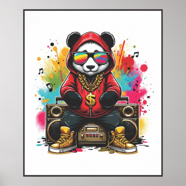 Urban Panda Poster (Vorne)