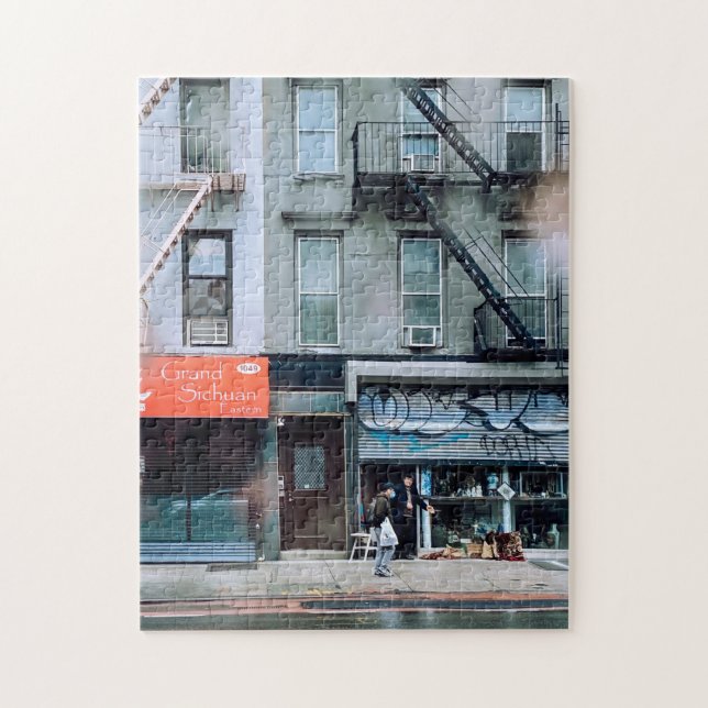 Urban Pandemic | Surreal New York in Quarantine Puzzle (Vertikal)